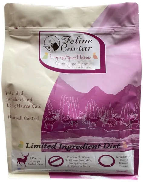 11lb Canine Caviar Leaping Spirit Holistic Grain Free Cat & Kitten - Health/First Aid